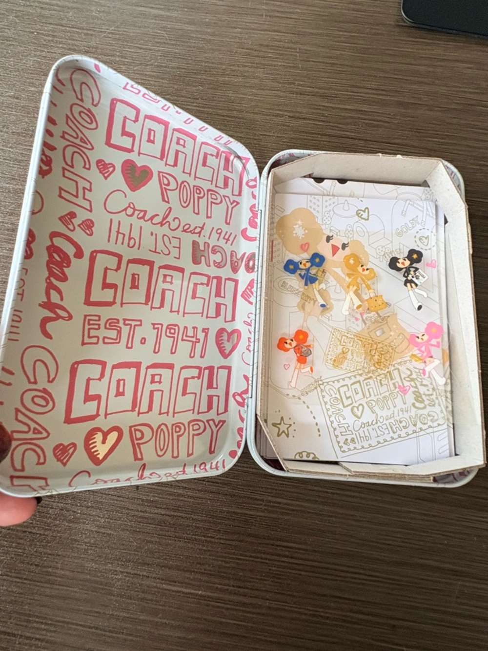 Coach Y2K Poppy-Chan Stationary Set (7) - Japan Exclusive - Picture 4 of 7